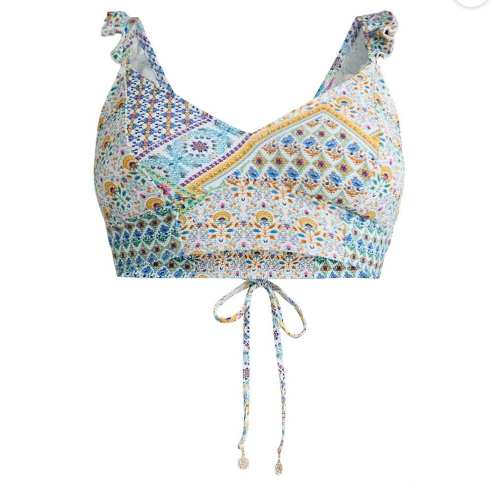 Jessica Simpson bikini top floral